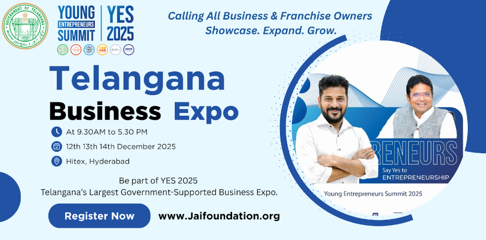 Telangana to Host Its Largest Business Expo – YES 2025