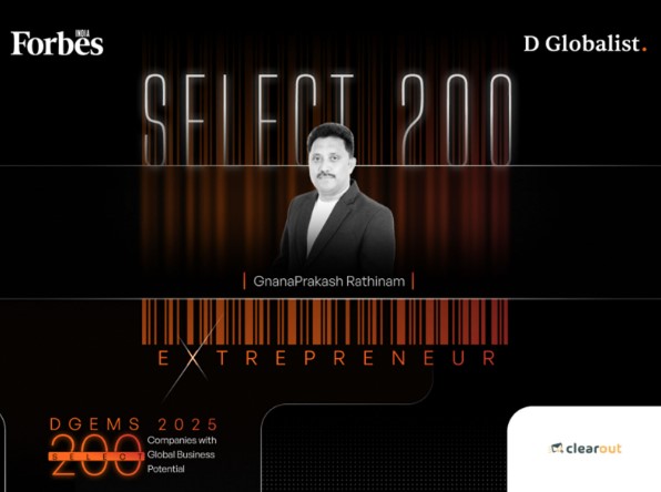 Clearout Recognized in Forbes India DGEMS Select 200 – 2025 Cohort